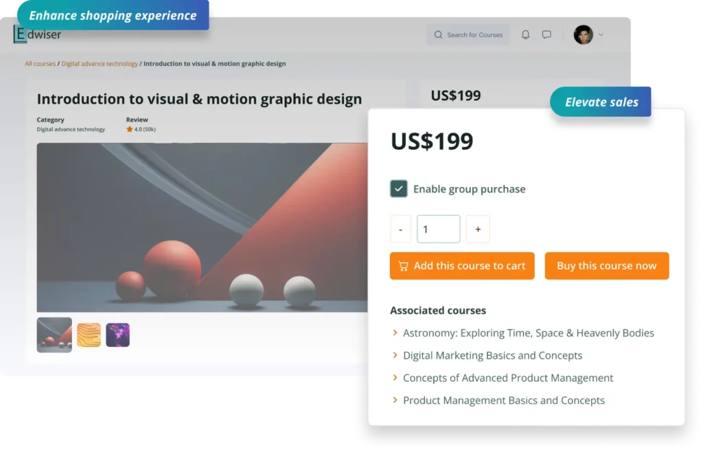 Bridge Moodle Feature 2 1 Sell courses through Moodle Woocommerce Integration using Edwiser Bridge