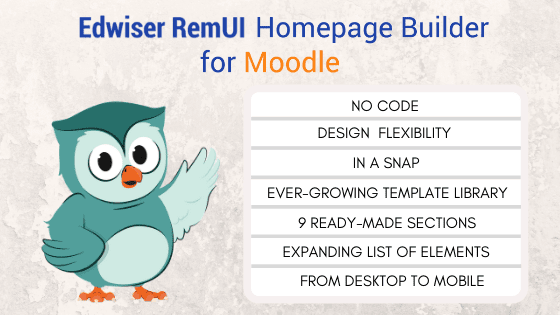 Edwiser RemUI Homepage Builder Benefits